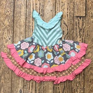 Matilda Jane Multicolor Ruffle Dress